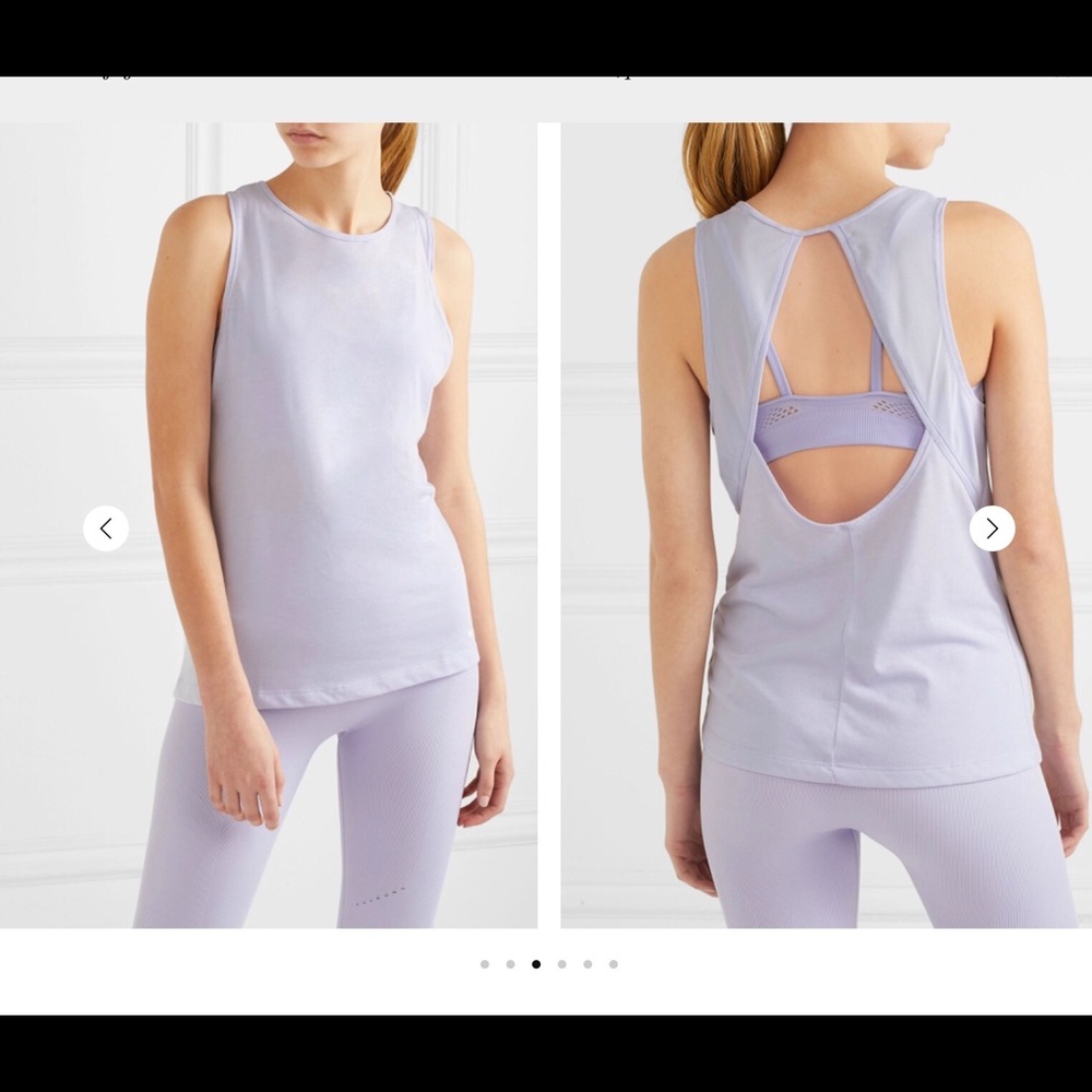 Nike Dri Fit Open Back Mesh Tank